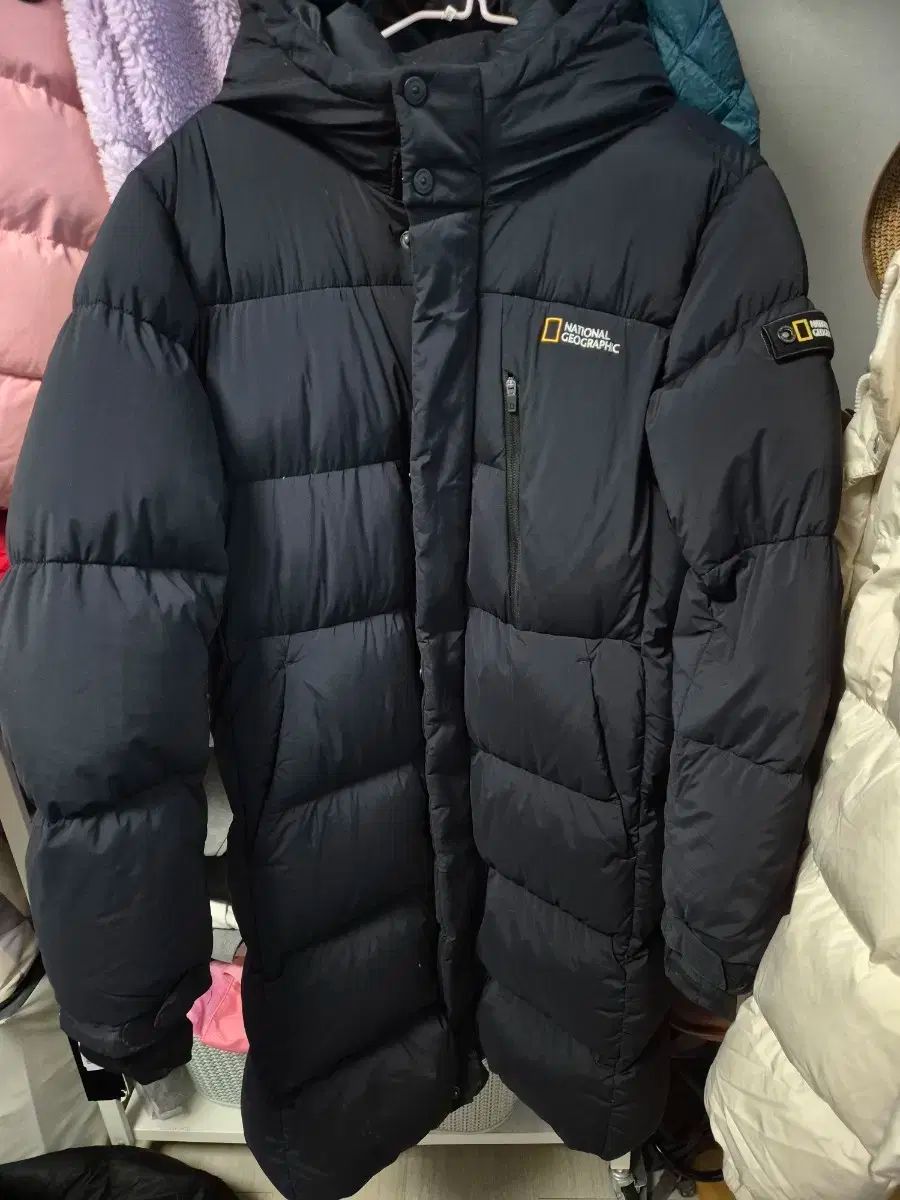 キッズ ナショナルジオグラフィック グースダウン ロング丈ダウンジャケット 160