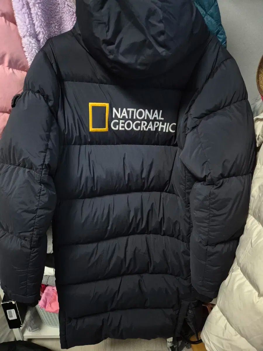 キッズ ナショナルジオグラフィック グースダウン ロング丈ダウンジャケット 160