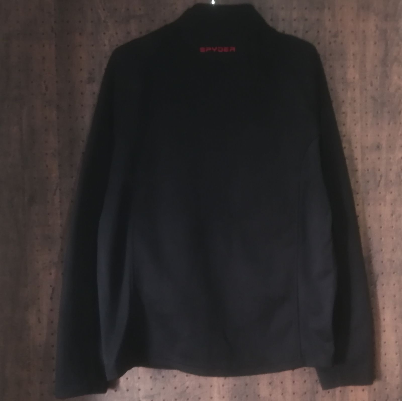 SPYDER スパイダー フルジップジャケット ロゴ刺しゅう サイズL（日本