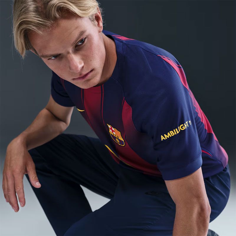 ナイキ NIKE FCバルセロナ 2025 26 スタジアム ホーム サッカー バルセロナ ユニフォーム 25HO HJ4590-456 456 ロイヤルブルー LLC-HASEGAWATOSO_COM