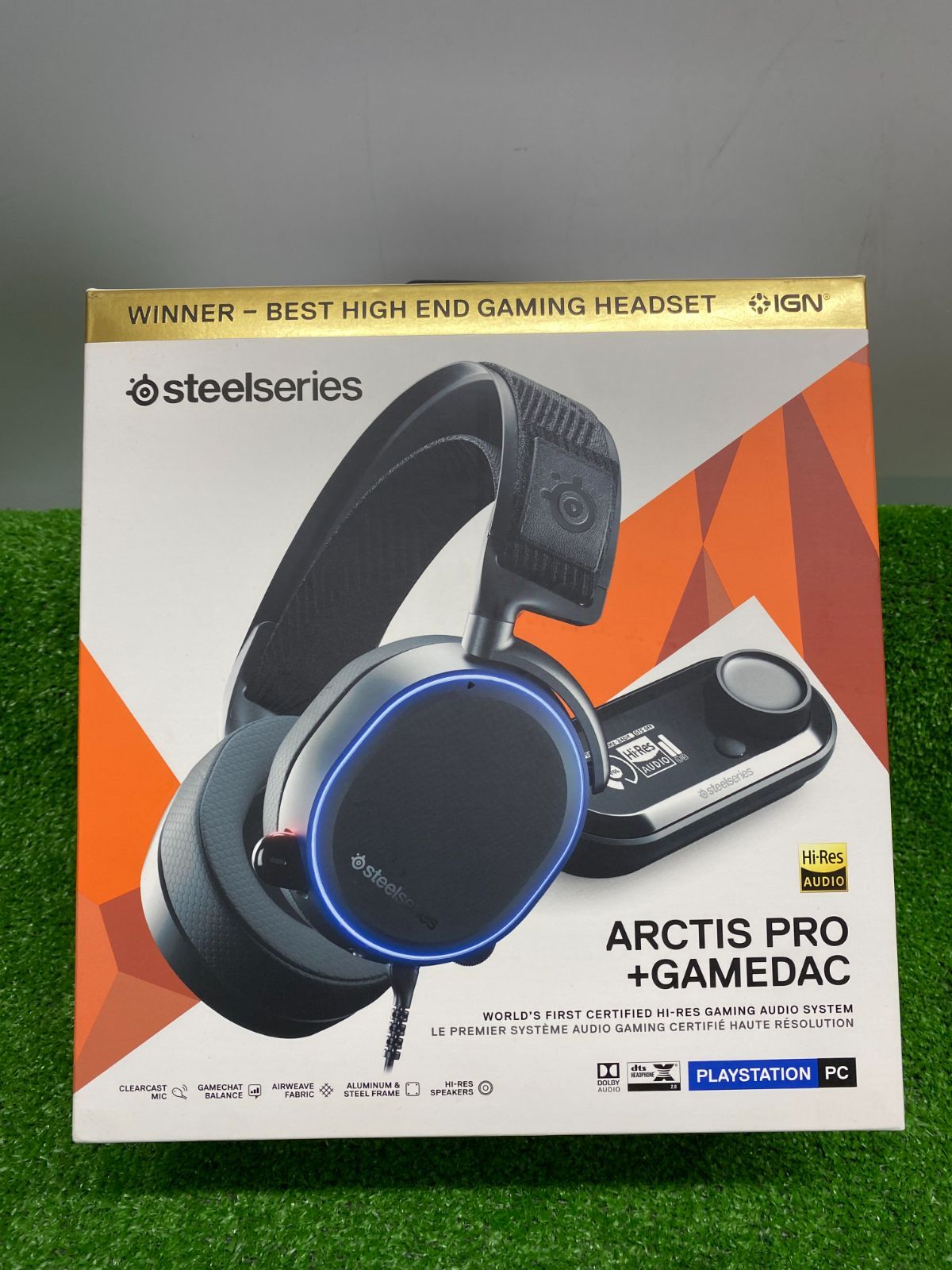 Steelseries ARCTIS PRO GAMEDAC ゲーミングヘッドセット u251104_55