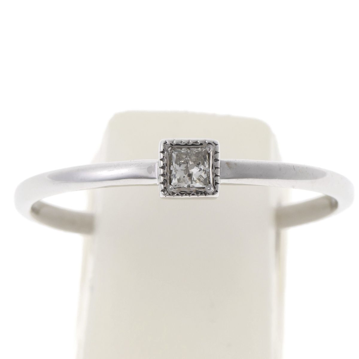 K10WG リング ダイヤモンド0.05ct. #11 B-158323