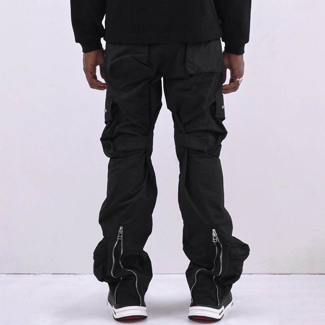 MLVINCE メルヴィンス NYLON HOLSTER CARGO PANTS BLACK - メルカリ