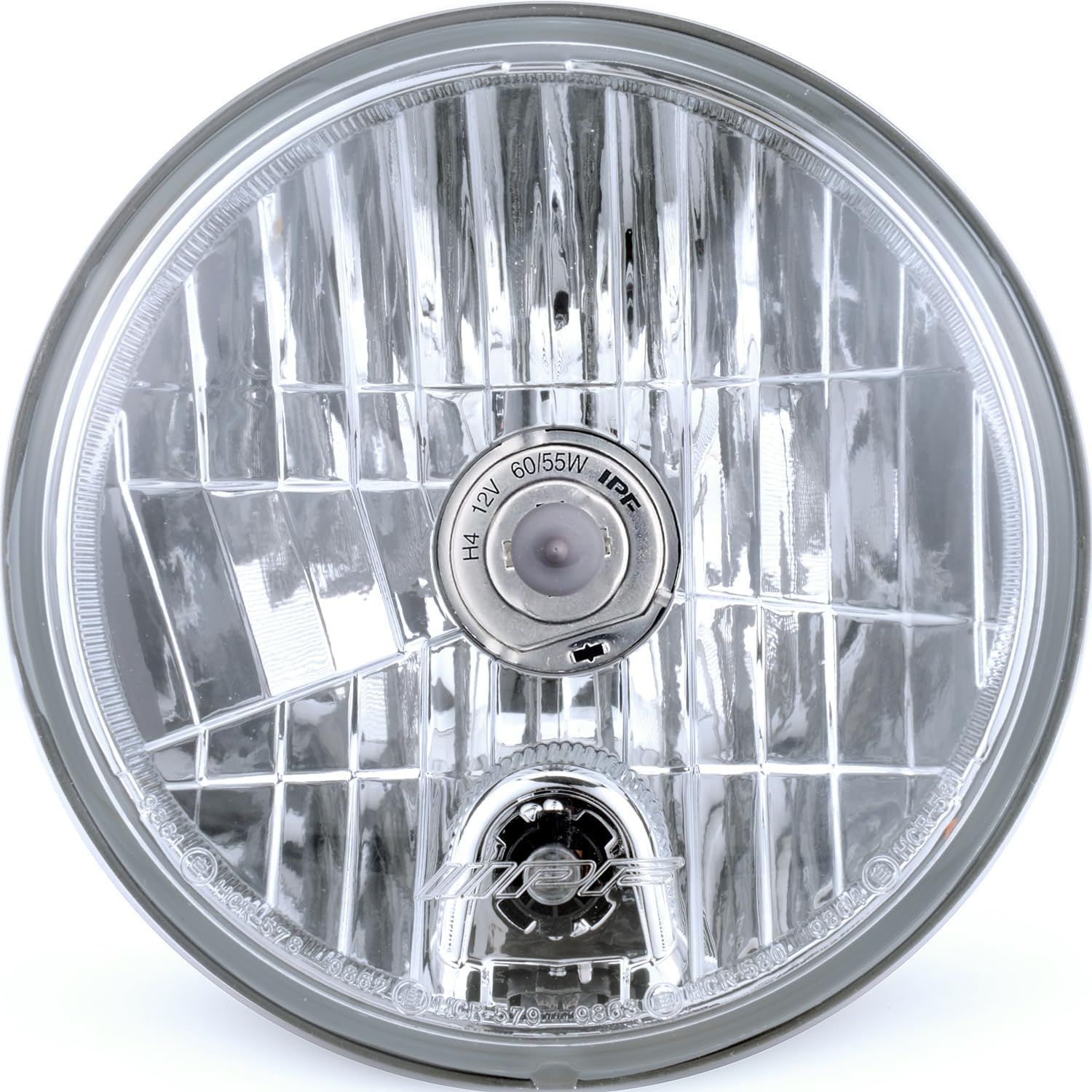 マルチリフレクター ポジション付き 2灯式 丸形 H4 純正採用品 ハロゲン ASSY HL-41 ヘッドライト IPF