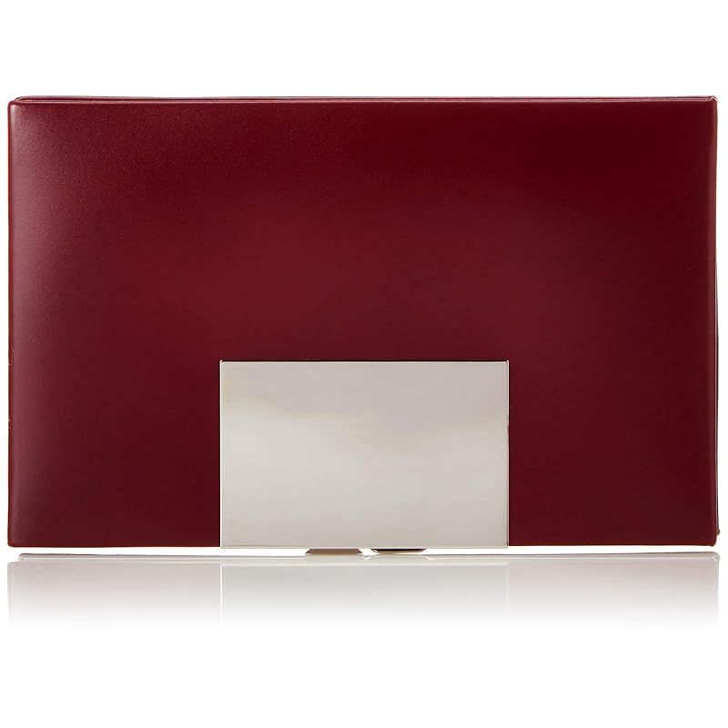 プレリー 名刺入れ メタルコードバン プレリーギンザ チョコ