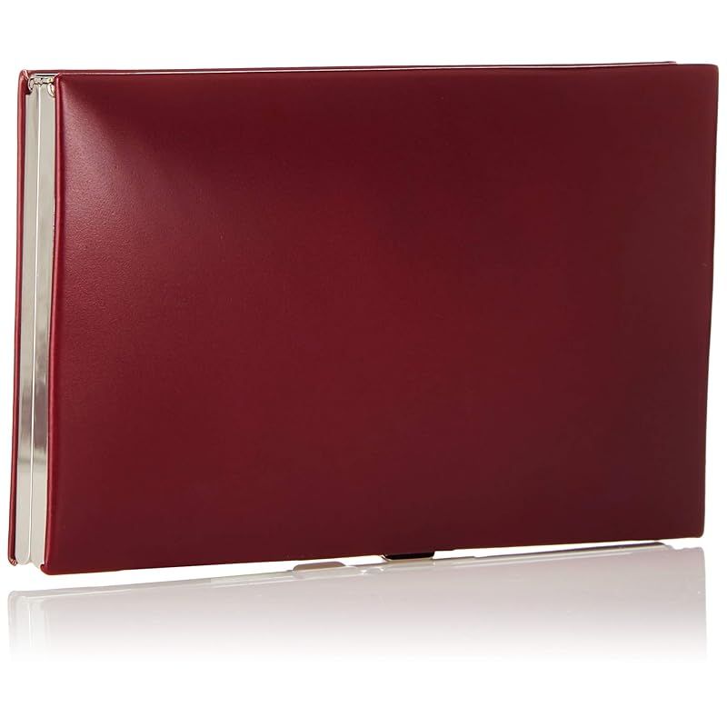 プレリー 名刺入れ メタルコードバン プレリーギンザ チョコ