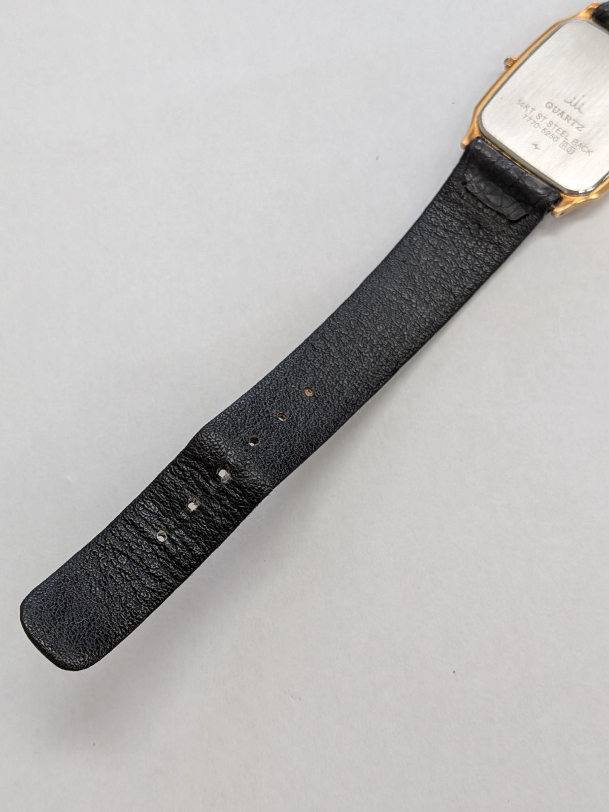  SEIKO CREDOR 14 KT 腕時計 7770‐5250 クォーツ ゴールド文字盤 不動品 セイコー クレドール 腕時計(クォーツ) 腕時計(アナログ)