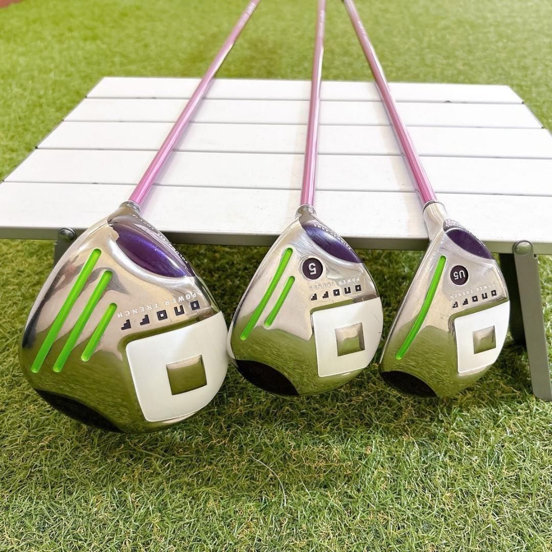 ONOFF LP-416 オノフ レディース 3本セット 1w 5w U5 L ONOFF LP-416 オノフ レディース 3本セット 1w 5w U5 L - メルカリ