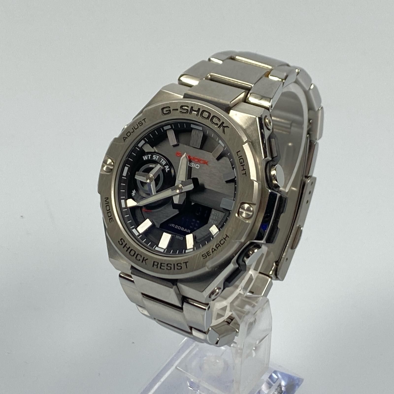 姫路東店 G-SHOCK ジーショック 腕時計 G-STEEL GST-B500D-1AJF アナデジソーラー シルバー 131