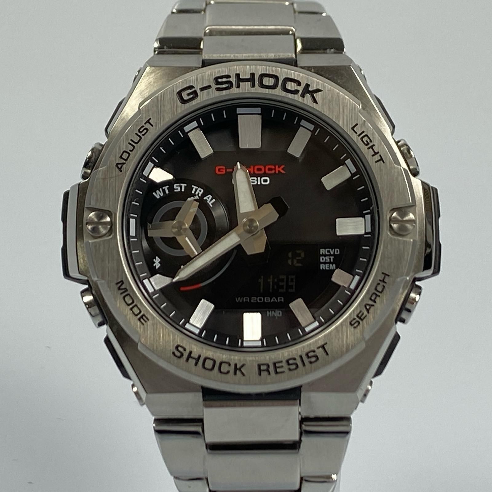 G SHOCK ジーショック 腕時計 STEEL GST B 500 D 1 AJF アナデジソーラー シルバー 131