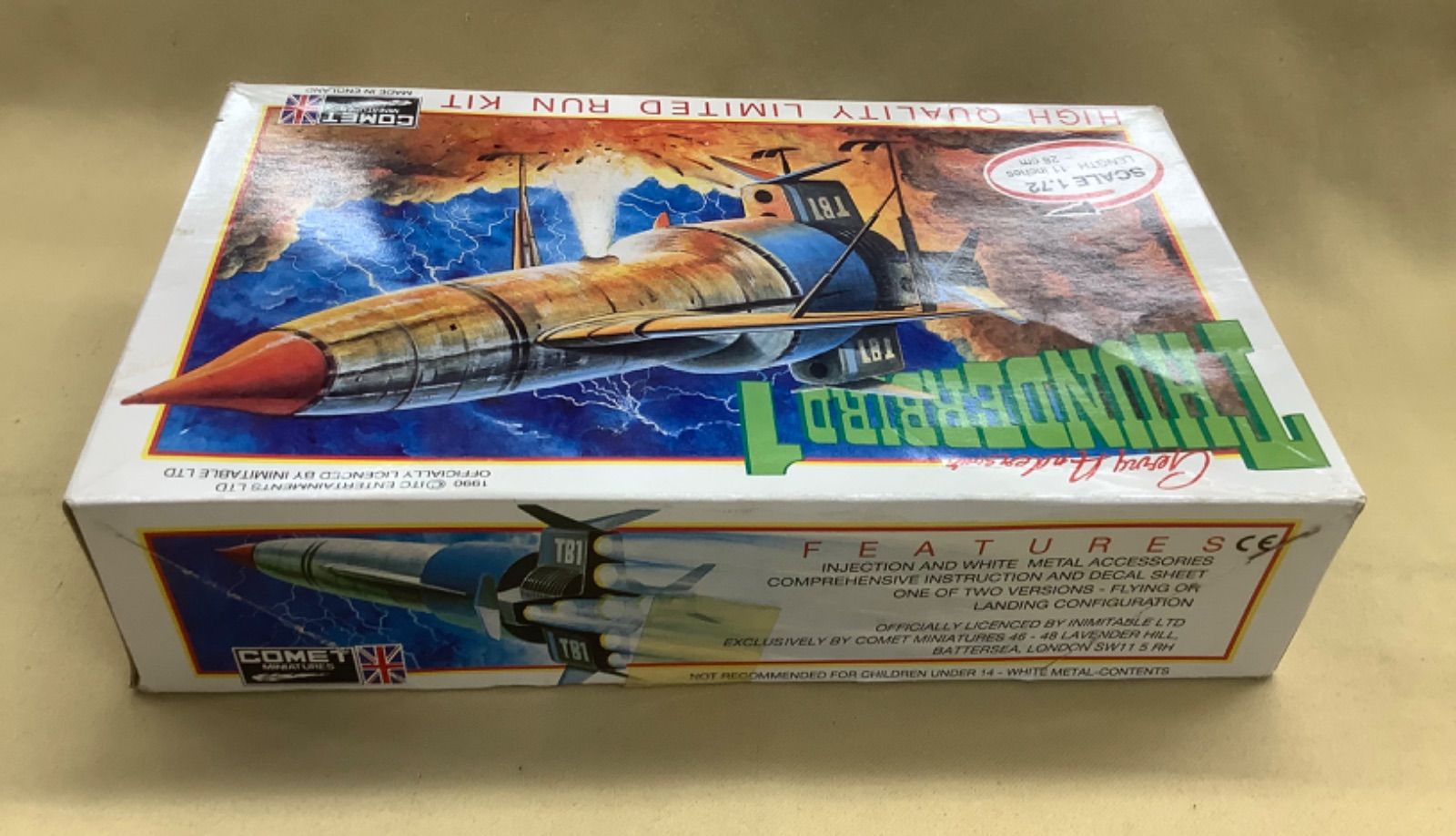 COMET 1/72 サンダーバード1号　プラモデル COMET 1/72 サンダーバード1号 プラモデル - メルカリ