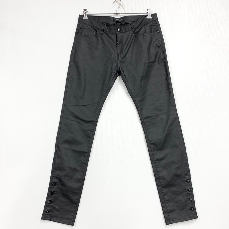 品 MLVINCE メルヴィンス FAKE LEATHER SLIM PANTS フェイク レザー スリム パンツ ズボン ボトムス 153-251104-ya-08-izu