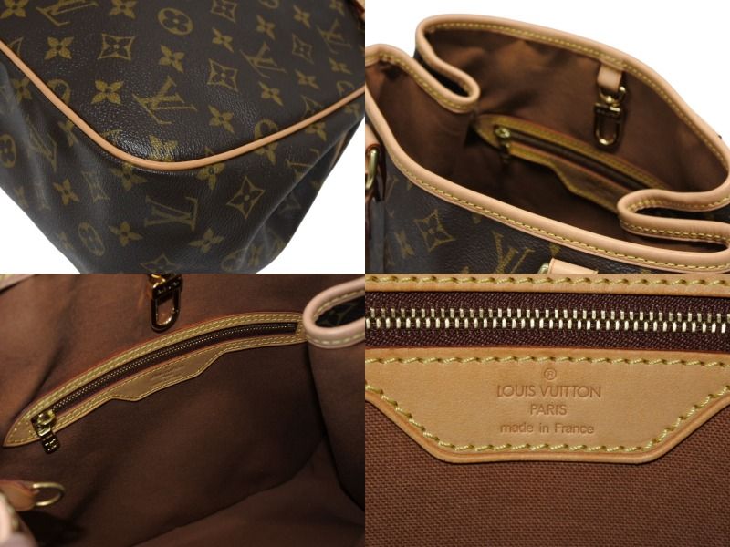 LOUIS VUITTON ルイヴィトン ハンドバッグ トート M51153 バティニョール ヴェルティカル モノグラム ゴールド金具 4b008483 DECORATOM_COM_BR