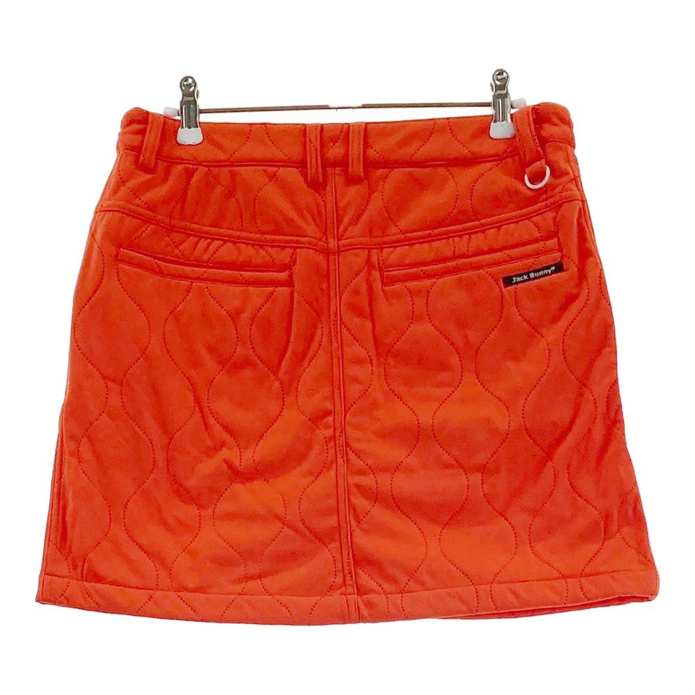 サイズ 2 JACK BUNNY ジャックバニー 裏起毛 インナー付 スカート オレンジ系 240101549020 ゴルフウェア レディース ストスト