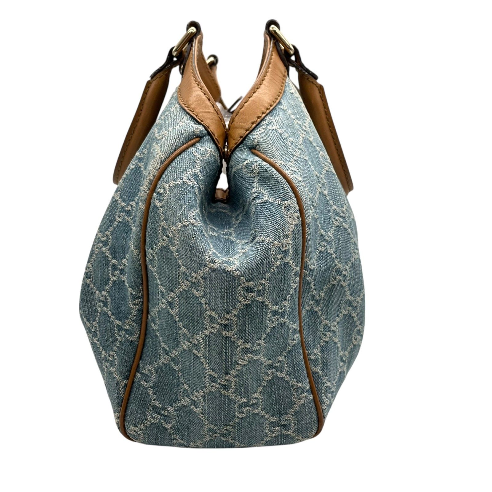 キャンバス×レザー チャーム付