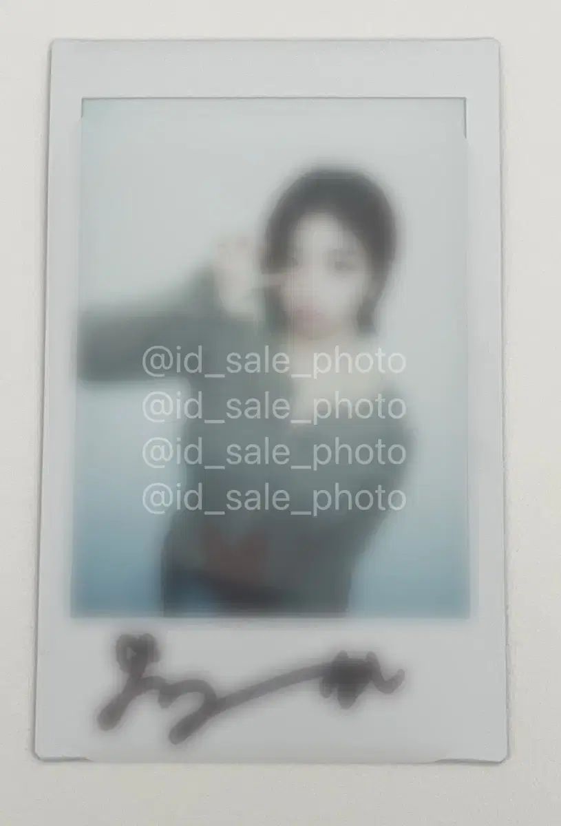 トリプルエス ペンサ パクソヒョン サイン入りチェキ