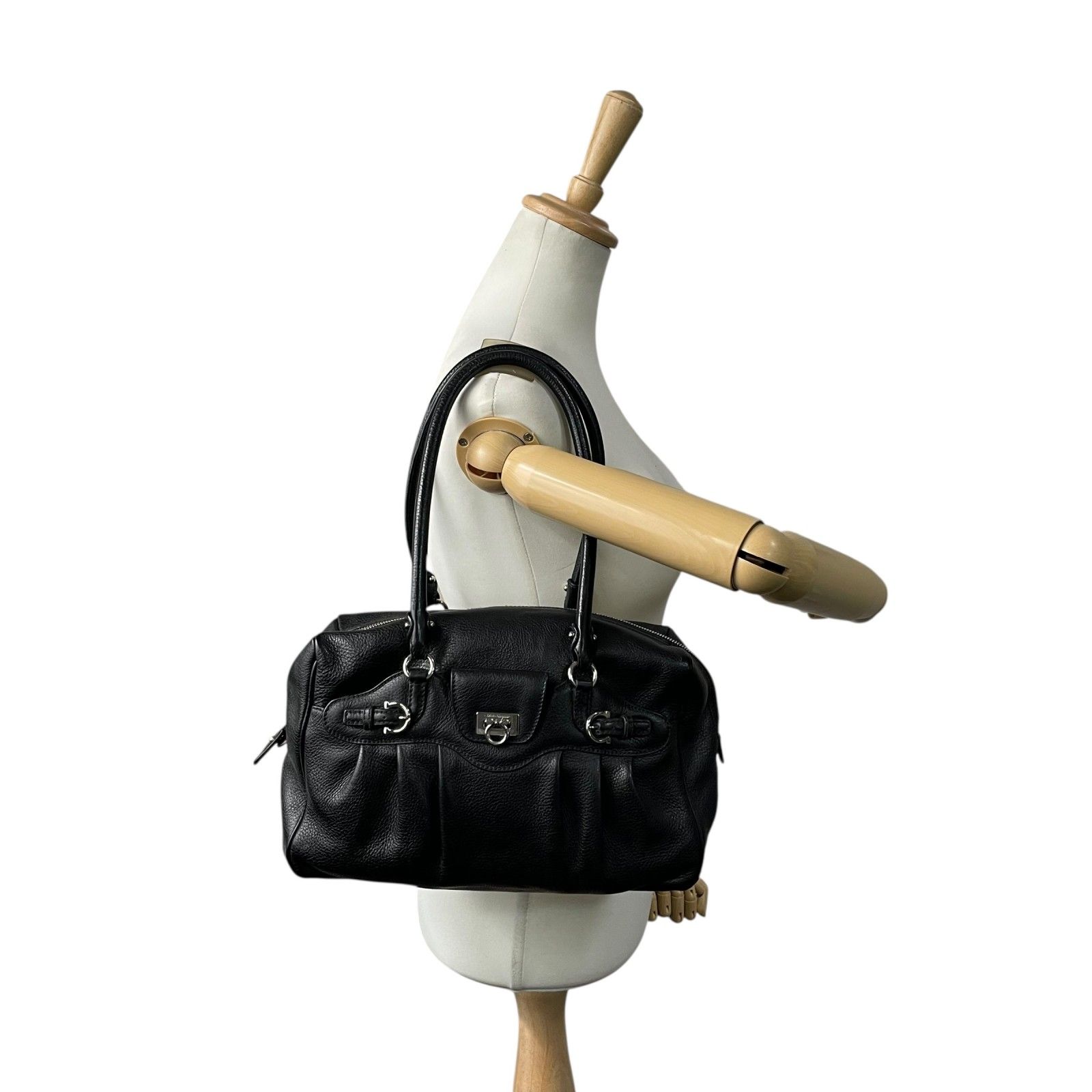 レザー シルバー金具