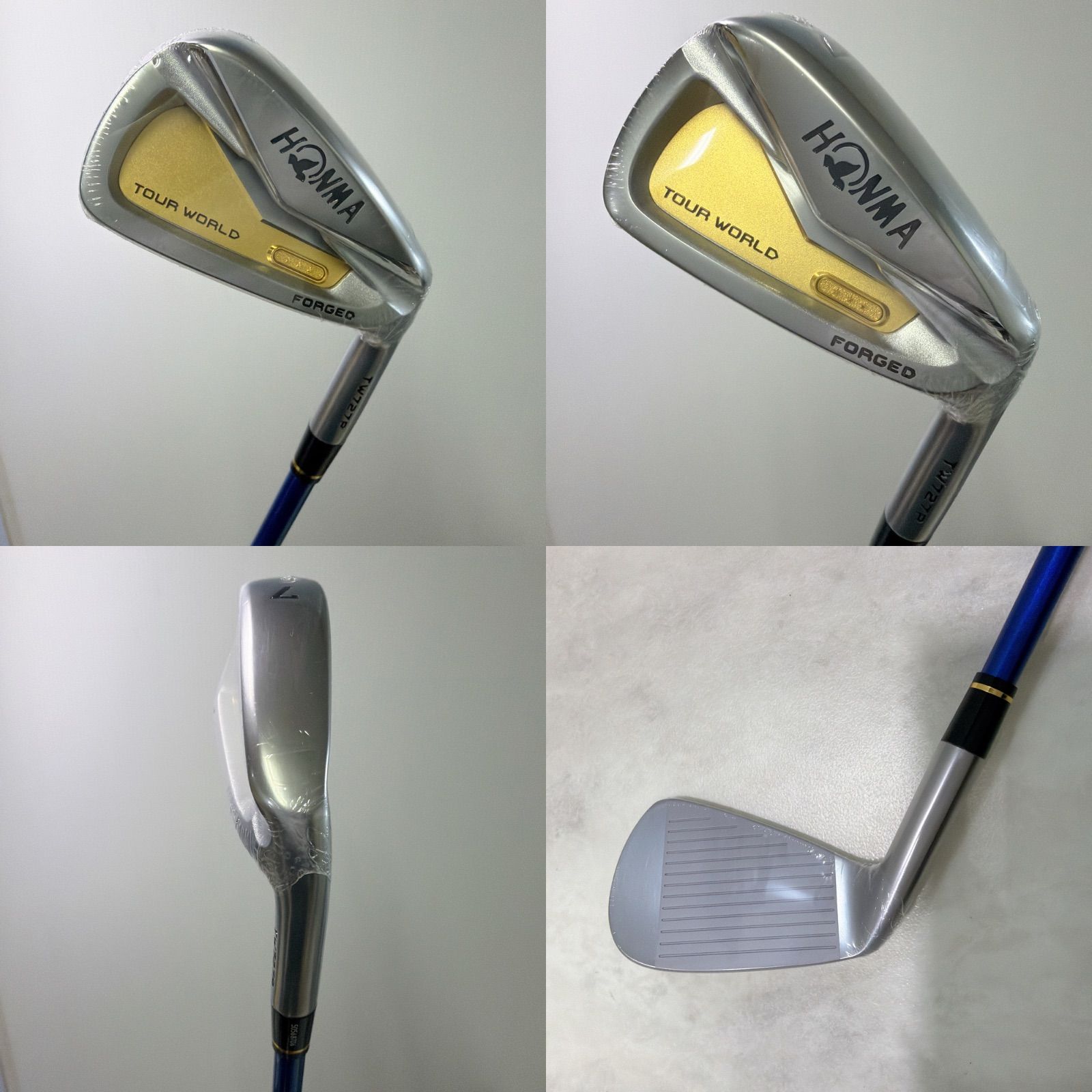 新品 高級星3 HONMA TW727P IRON 3Sグレード 7番単品アイアン 硬さR