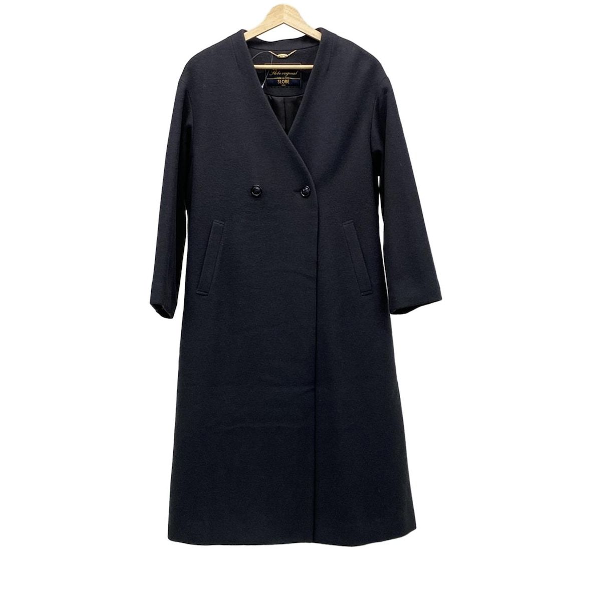 SLOBE IENA スローブイエナ コート サイズF レディース - ダークグレー 長袖 冬