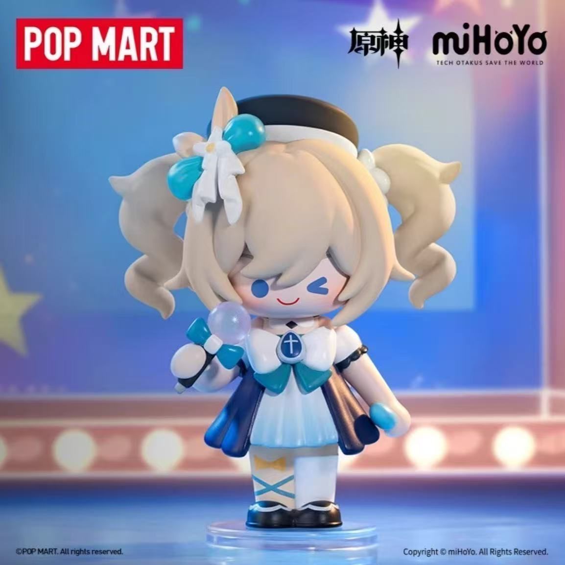 POPMART╳miHoYo 原神 ドレスアップ ドリーム ちび シリーズ フィギュア アソートボックス セット 1BOX 12ピース入り