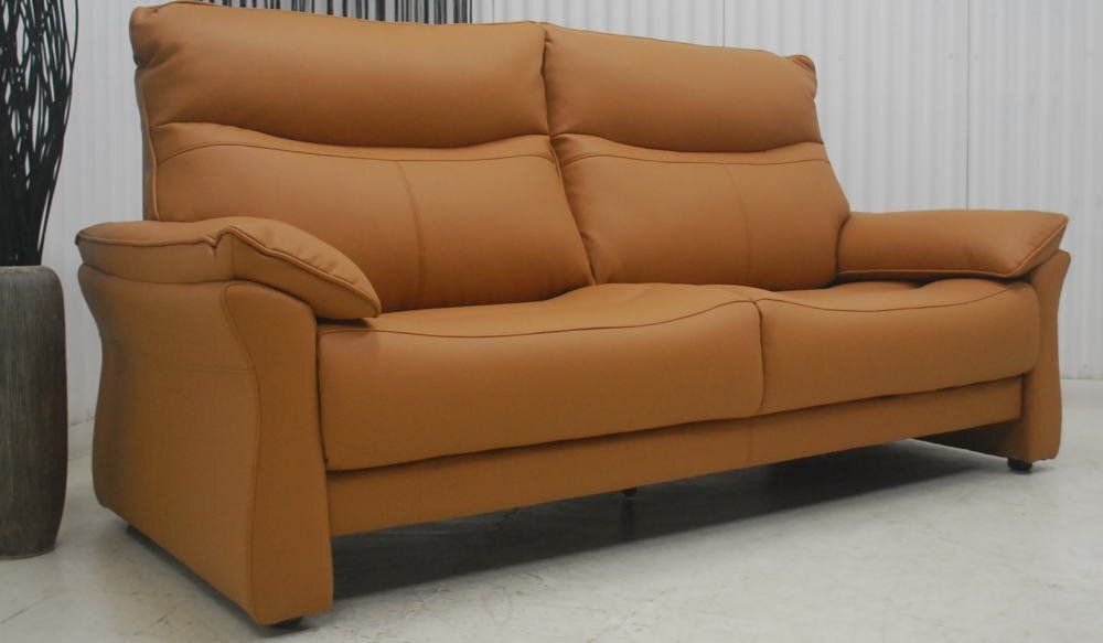 アウトレット 現品限り 一部 大 ３人掛け ソファー 3P シンプルモダン 上品なデザイン シナモンベージュ 250205-ネーベル3pシナモンbe