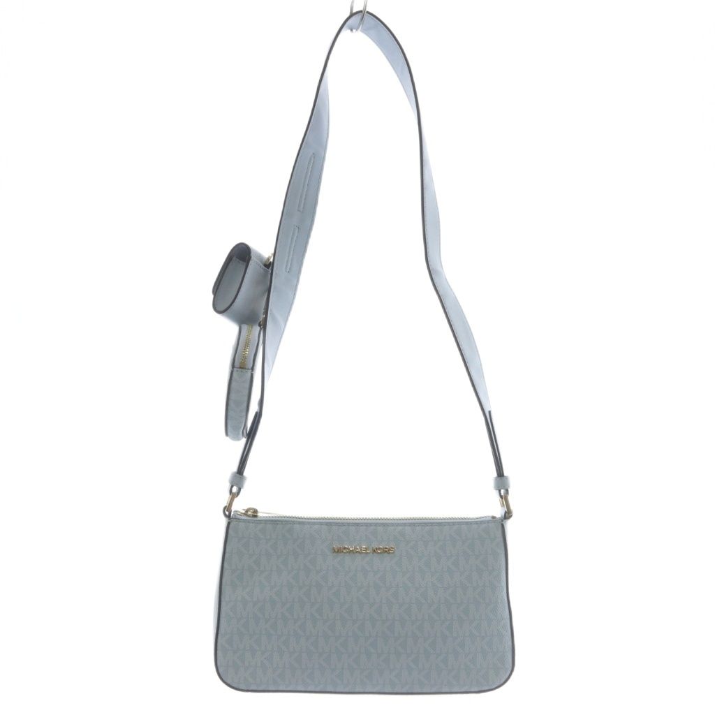 マイケルコース ショルダーバッグ 水色 ブルー
