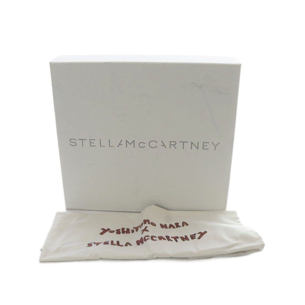  ステラマッカートニー STELLA McCARTNEY Yoshitomo Nara エリス Twins Iプリントプラットフォームシューズ 厚底 34 ベージュ YO 30 その他 靴