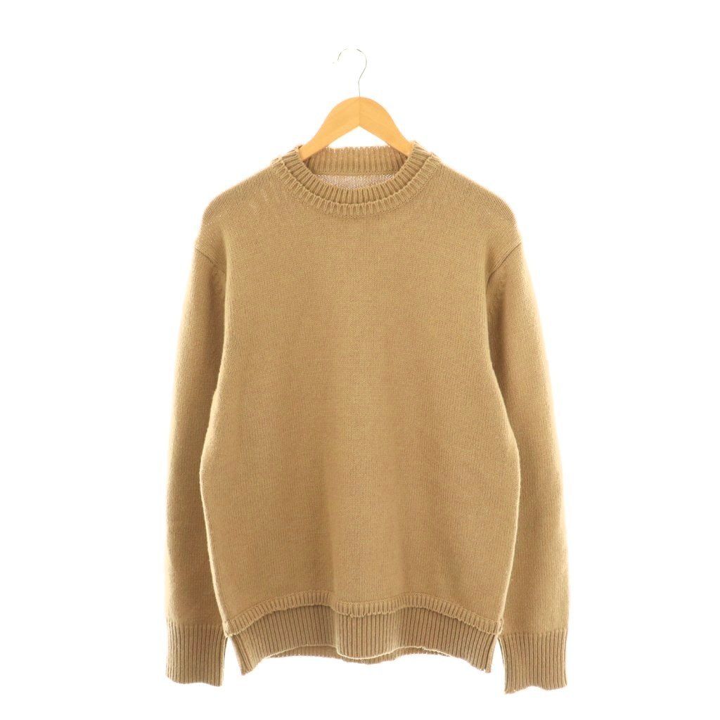 メゾンマルジェラ 4 Maison Margiela 4 22AW エルボーパッチニット セーター プルオーバー S ベージュ SI1GP0001 CX OS