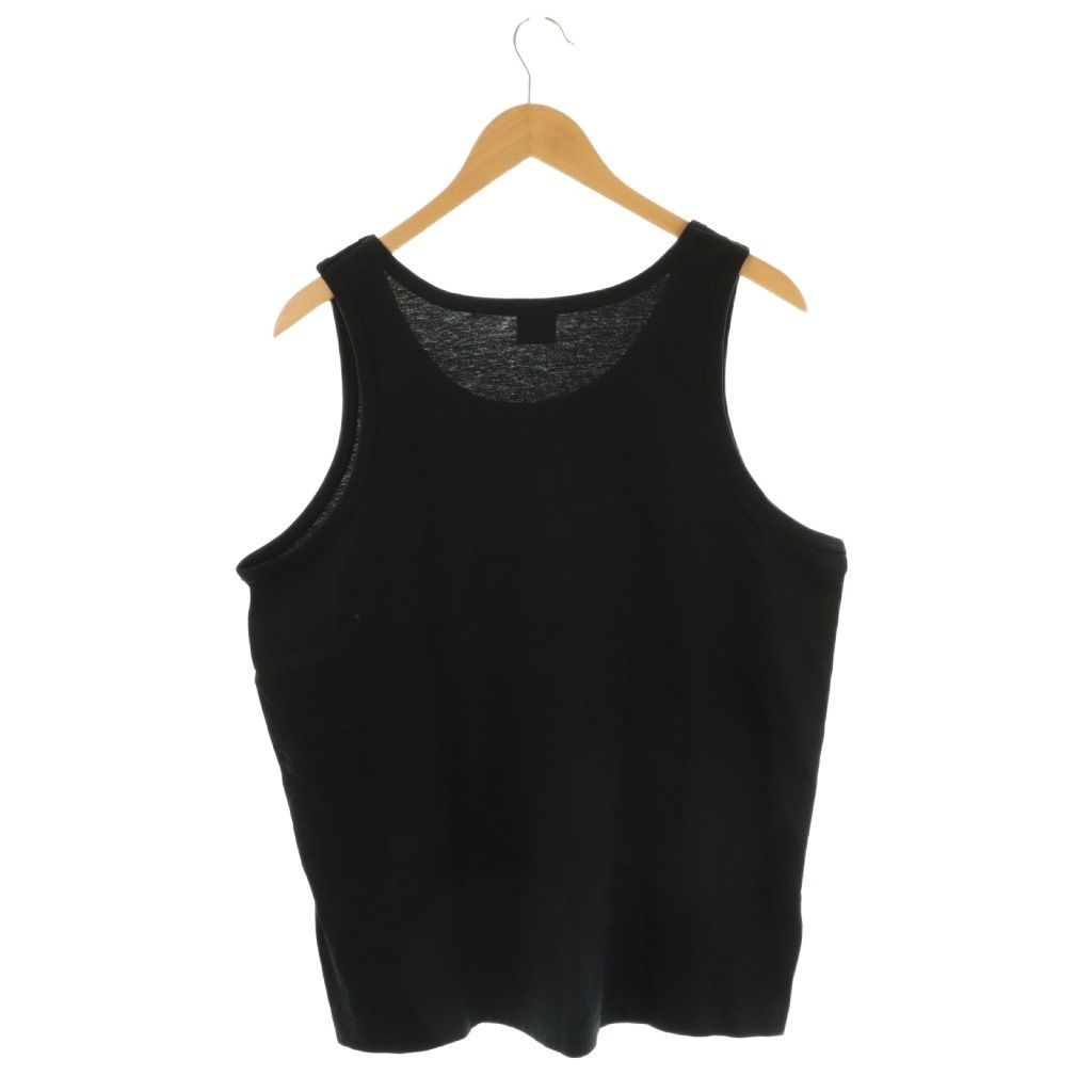 ステューシー STUSSY シャドーマン ロゴ タンクトップ ノースリーブ L ブラック HK OS