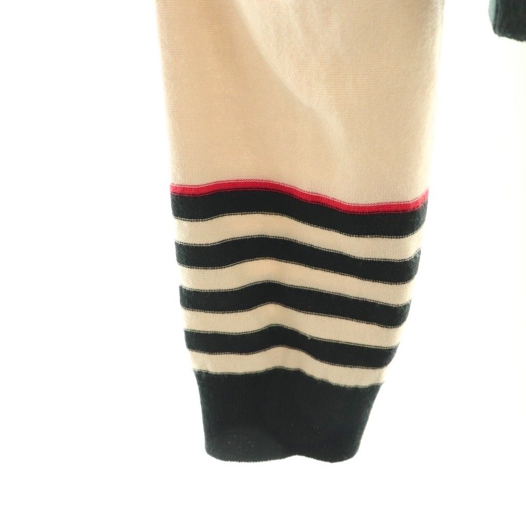 フォクシー FOXEY Melody ボーダーカーディガン ニット 38