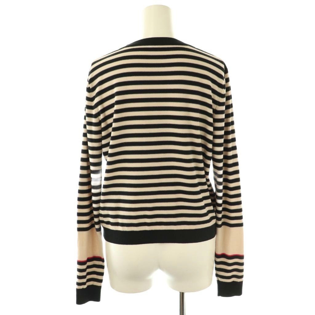 フォクシー FOXEY Melody ボーダーカーディガン ニット 38