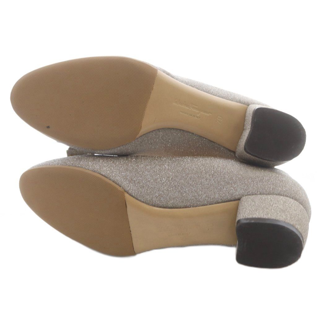 ヴァラ グリッターパンプス