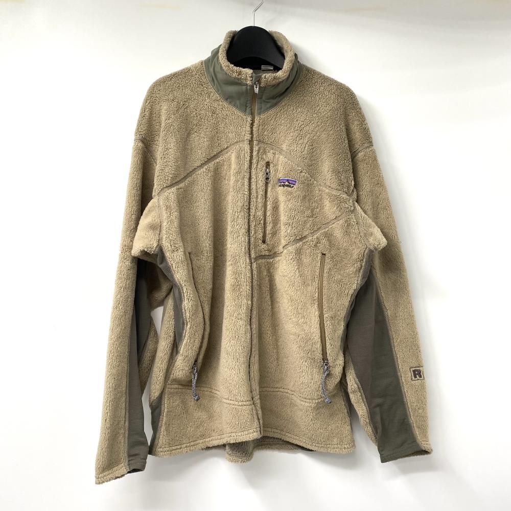 Patagonia 2002年モデル R2ジャケット ベージュ カーキ サイズL ファスナー欠け有 パタゴニア 17