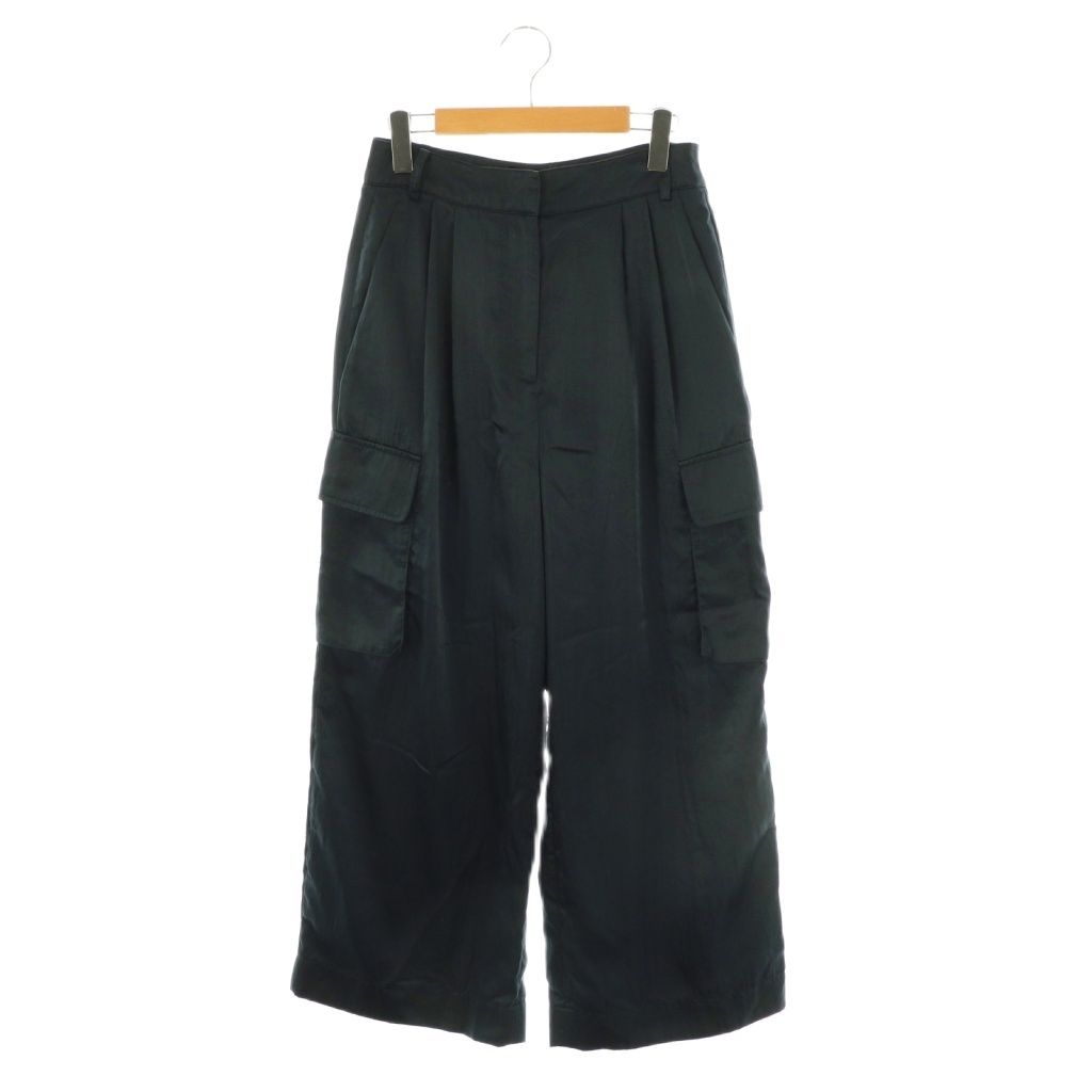 ティビ tibi Deuxieme Classe取扱 SHINY NYLON カーゴパンツ ワイドパンツ 00 ネイビー ES OS