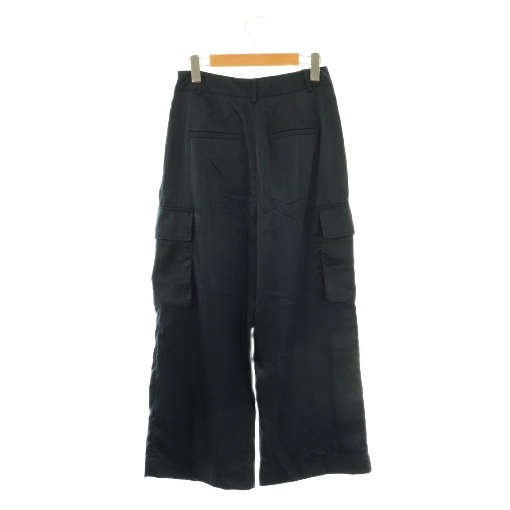 ティビ tibi Deuxieme Classe取扱 SHINY NYLON カーゴパンツ ワイドパンツ 00 ネイビー ES OS