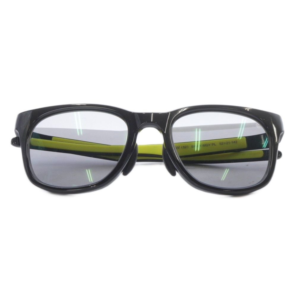 アイヴォル Eyevol SHAW サングラス 52 21-142 黒 ブラック 黄色