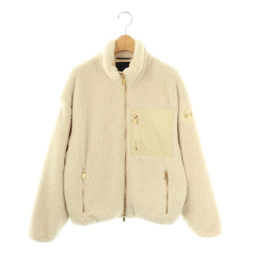 タトラス TATRAS BAGGI ボアブルゾン アウター ジップアップ 02 アイボリー オフホワイト LTAT21A4873-L CX OS