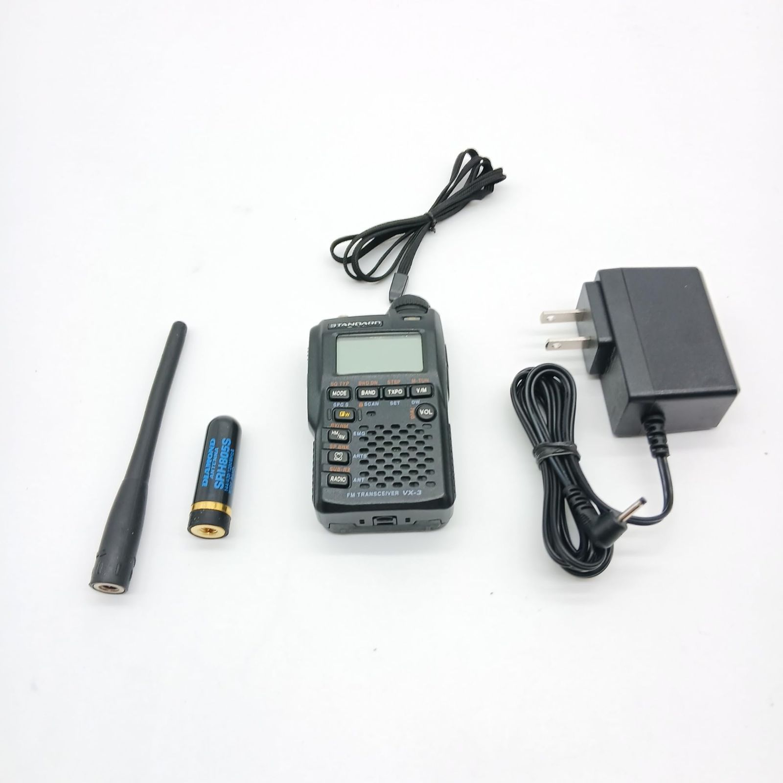 No.4092 VX-3 STANDARD 144 430MHz FMデュアルバンドトランシーバー 3W