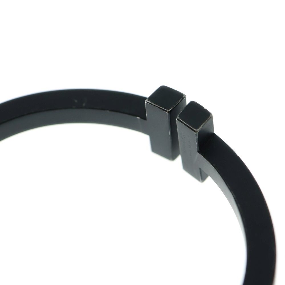 TIFFANY - Co. ティファニー Tスクエア ブレスレット バングル ブラックコーティング FORTGASGNV_COM_BR