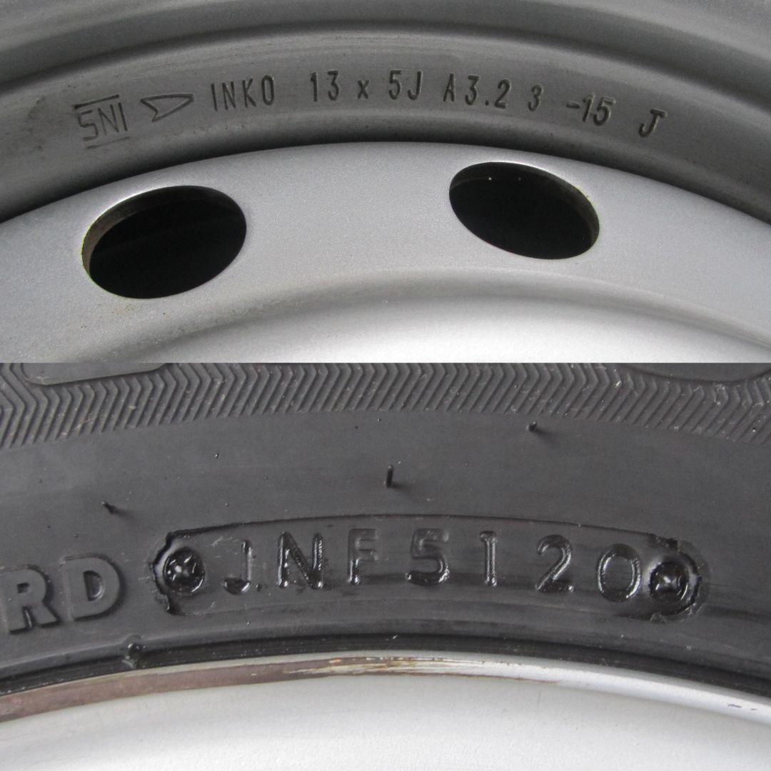  165 R 13 LT 8 PR スタッドレス ブリヂストン ブリザック VL 1 トヨタ タウンエース ライトエース も 13インチ タイヤ ホイールセット