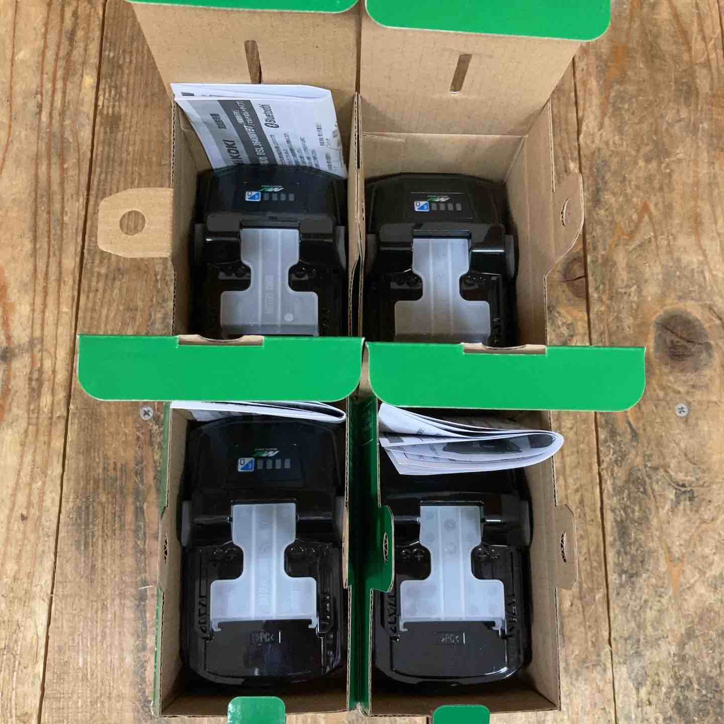 純正品 ハイコーキ HIKOKI リチウムイオンバッテリー 36V 4.0Ah BSL3640MVBT 4個セット 所沢店