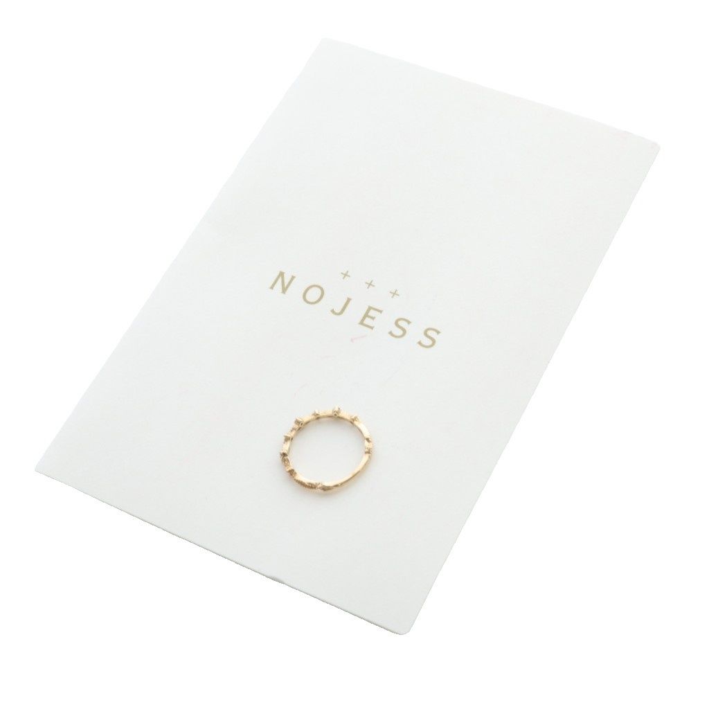 ノジェス NOJESS 指輪 リング K10 ダイヤ0.01ct 5号 イエローゴールド FORTGASGNV_COM_BR