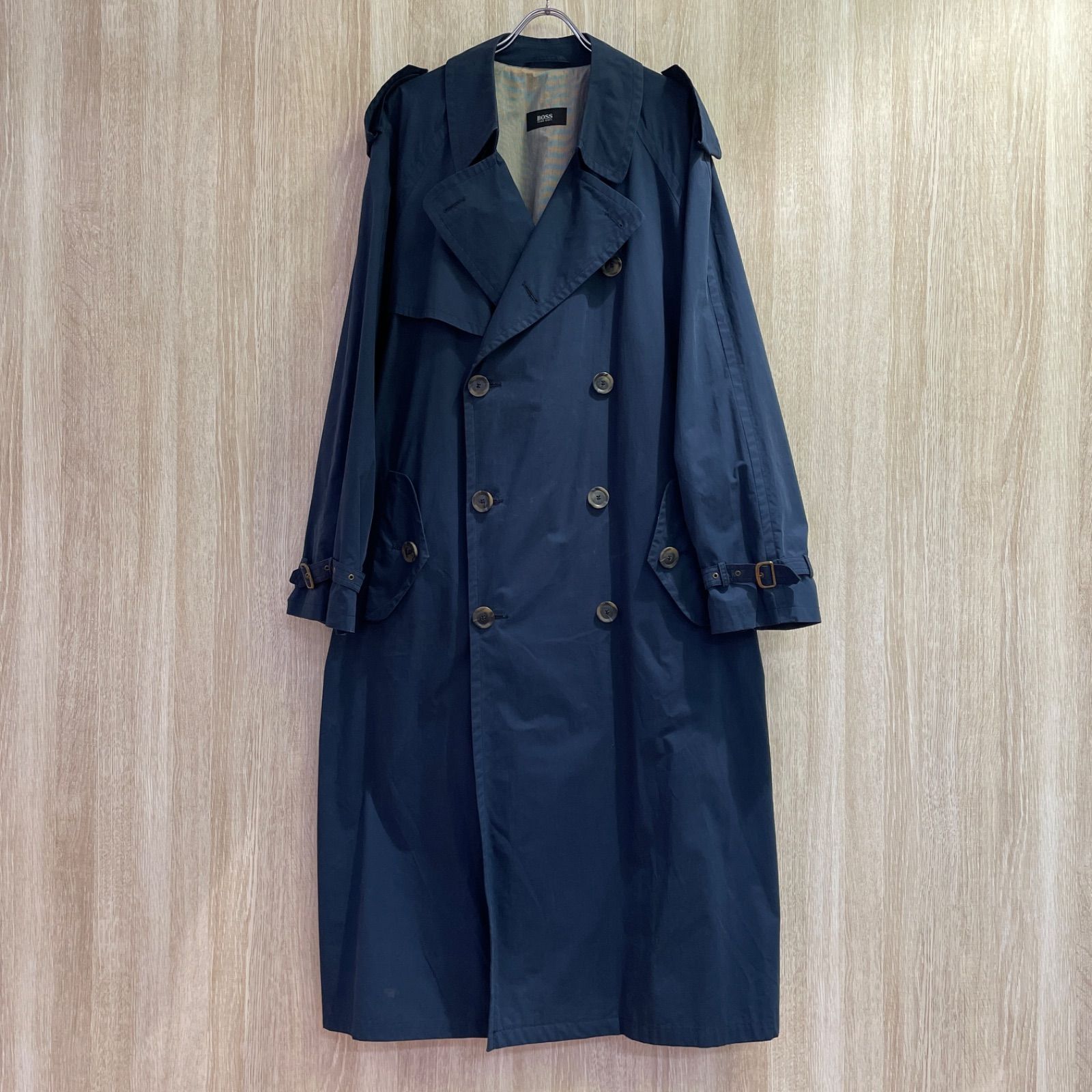 HUGO BOSS ヒューゴ ボス ダブル ロング トレンチコート