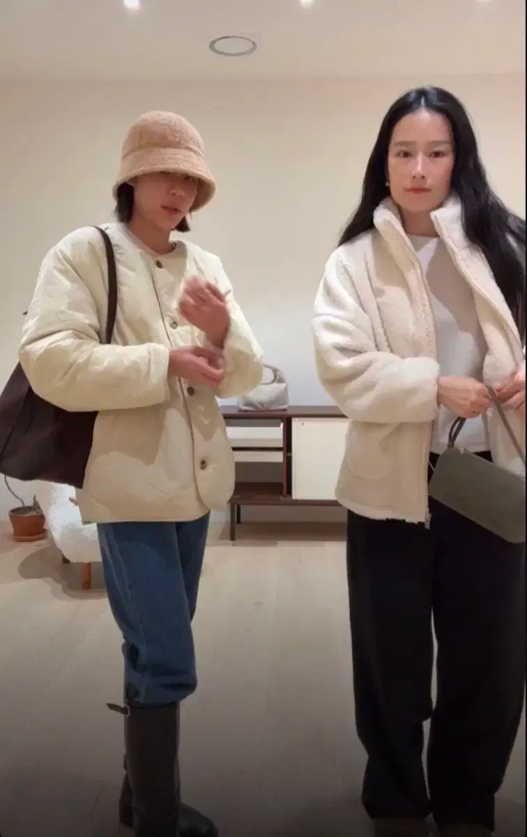 UMER ウィークエンドフリースジャケット アイボリー GULLKHAN_COM