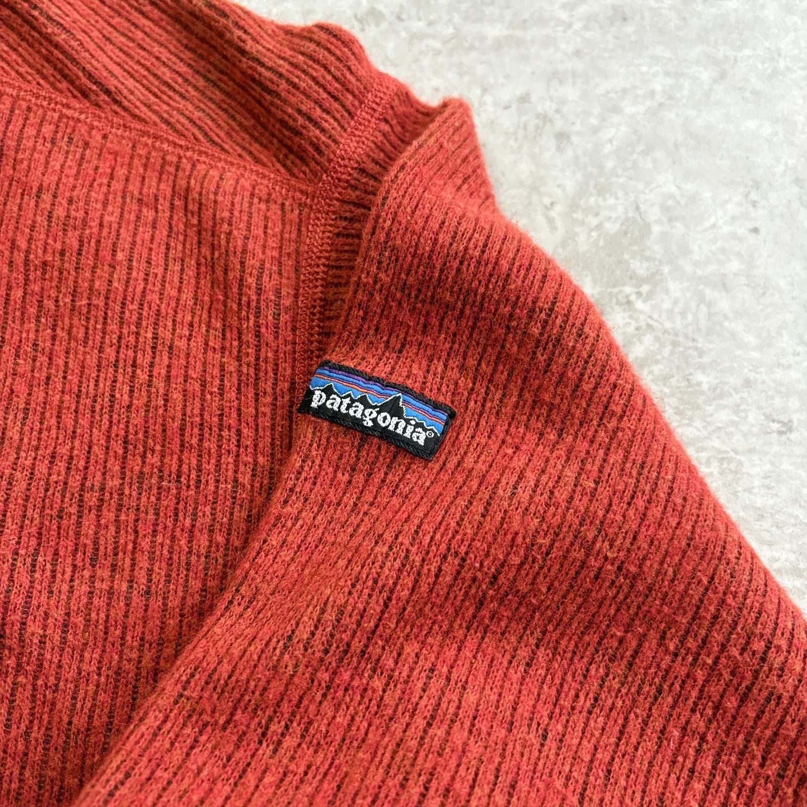 00s 2001年 USA製 patagonia Oberland Pullover 【 orange