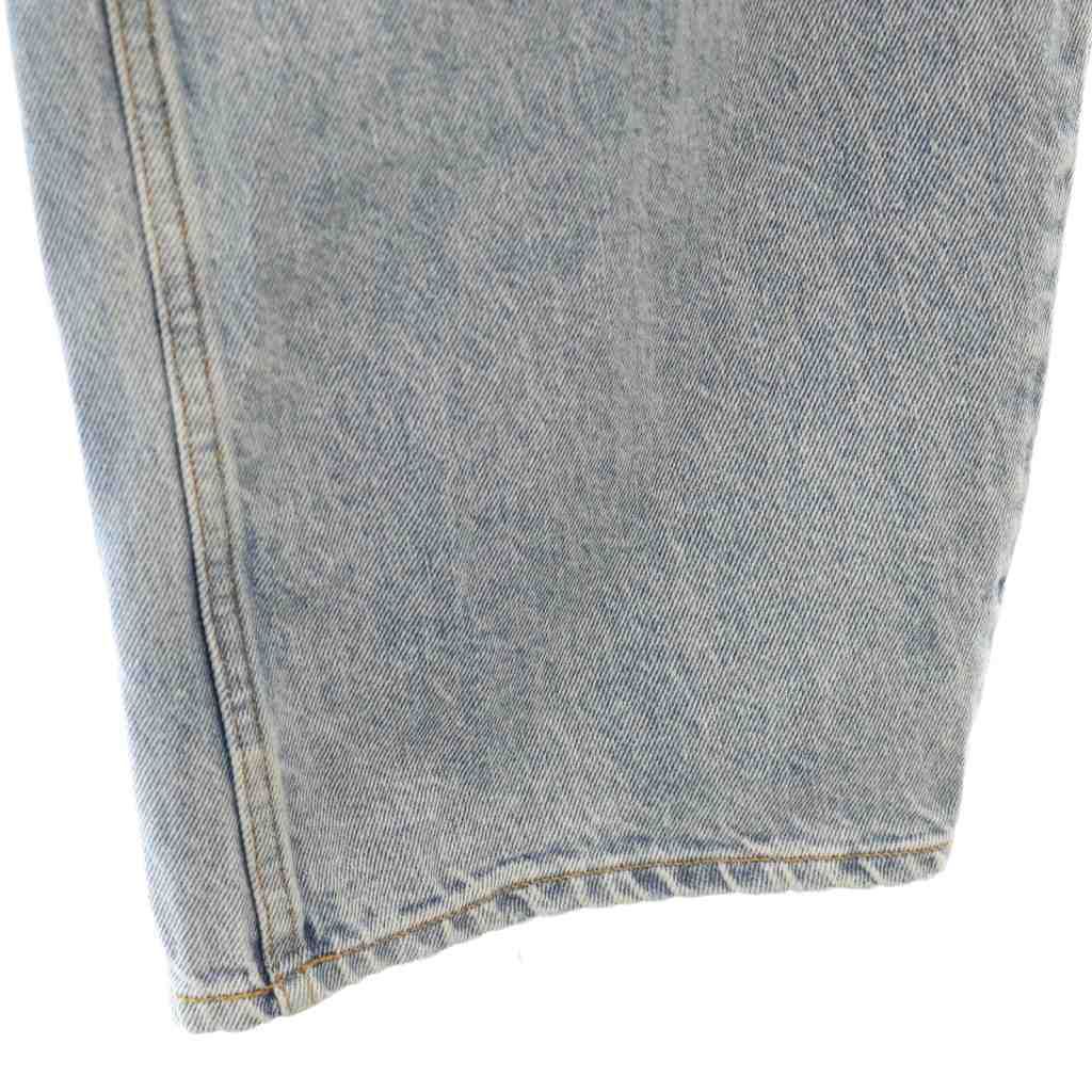 Curensology カレンソロジー カーヴィーデニムパンツ ジーンズ ジッパーフライ 38 ライトブルー DO OS DECORATOM_COM_BR