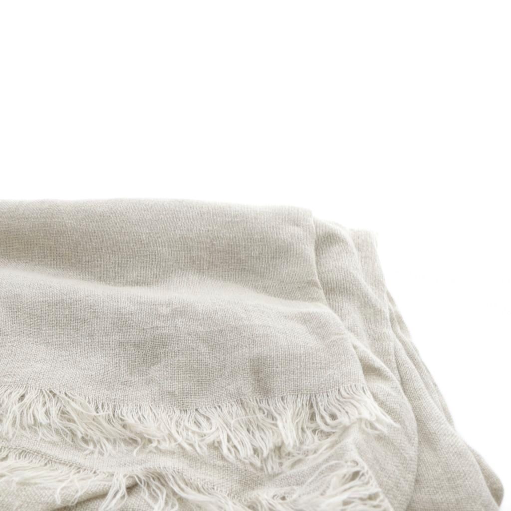 リネン大判 フリンジストール