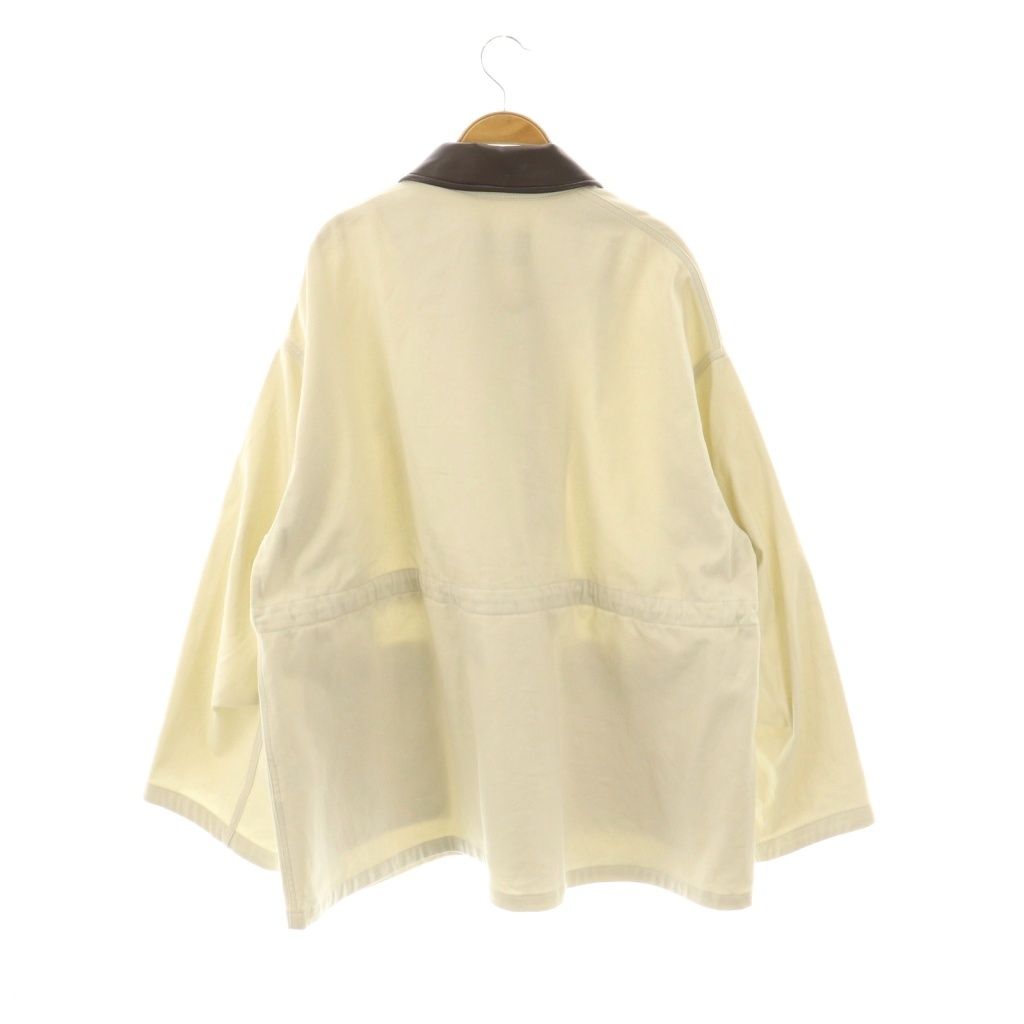 バビロン BABYLONE 25AW コットンカルゼバイ ブルゾン F ライトベージュ ブラウン DO OS