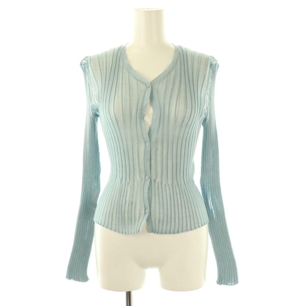 スタニングルアー STUNNING LURE スタニングルアー 25SS rシアーリブVネックカーディガン