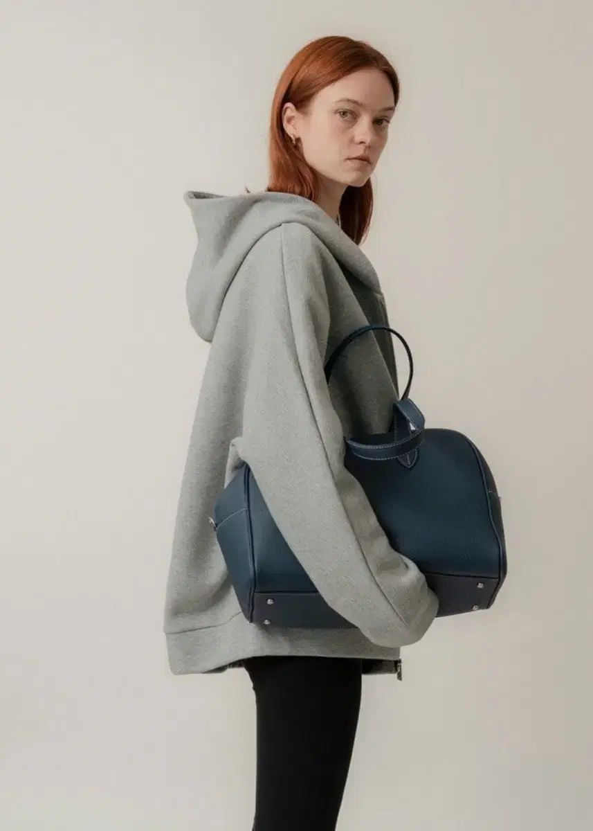 UMER ESSENTIALS エッセンシャルズ 起毛 フード ジップアップ オートメランジ